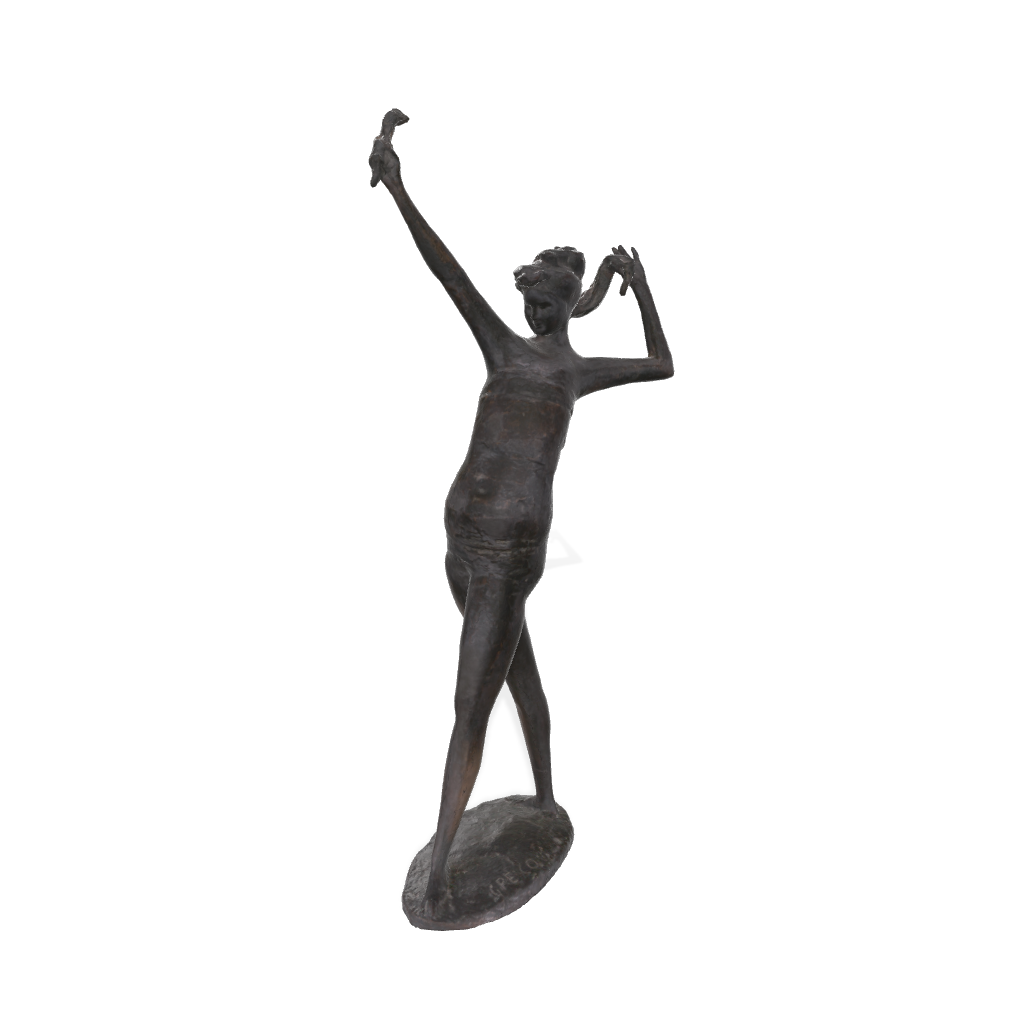 Piccola bagnante teodofora